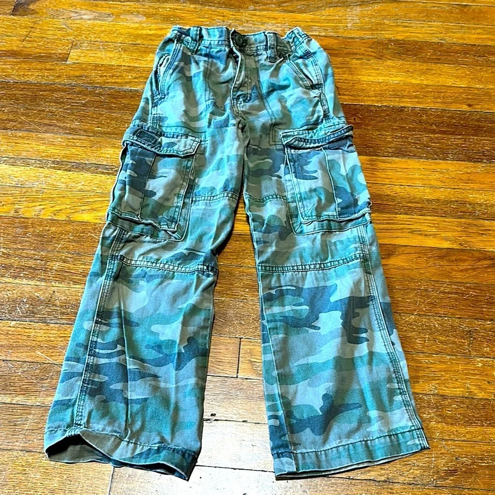 Cherokee Boys Camo Cargo Pants, Sz 5